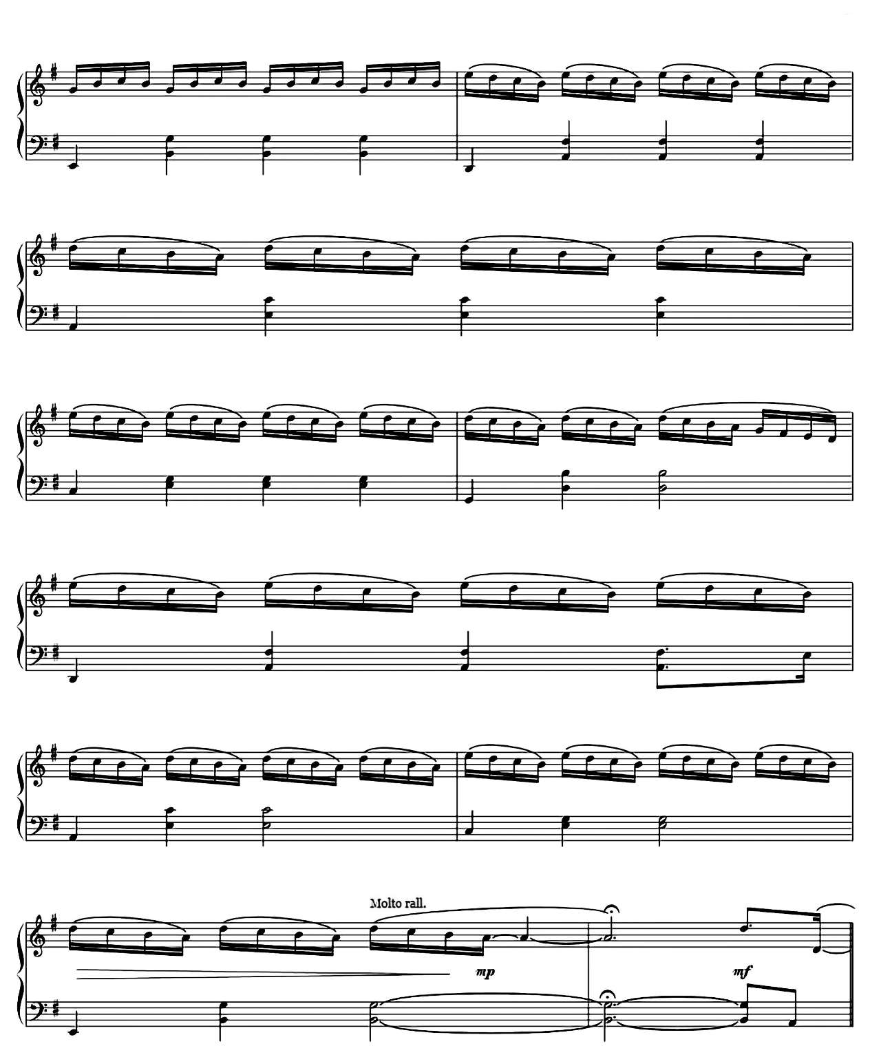 Ascent (from Seven Days Walking sheet music 6